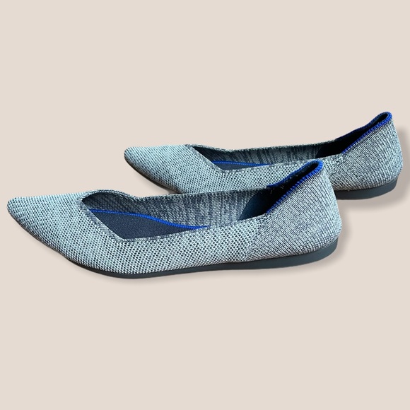 Rothy’s Retired The Point Taupe Heather Grey 6 - Picture 5 of 7